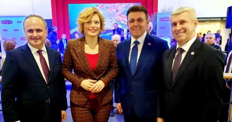 JULIA KLÖCKNER Njemačka ministrica poljoprivrede obišla hrvatske proizvođače na sajmu Zeleni tjedan u Berlinu