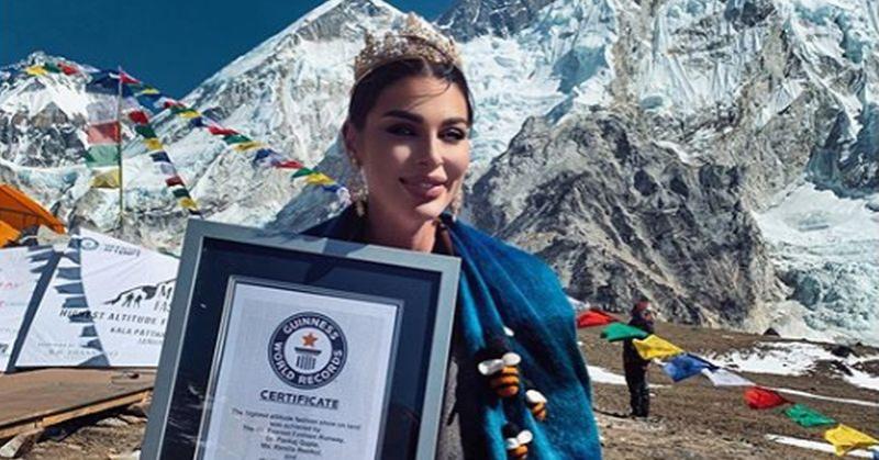 PRIČA S VRHA SVIJETA Hrvatica odradila modnu reviju na Mt. Everestu i ušla u Guinnessovu knjigu svjetskih rekorda