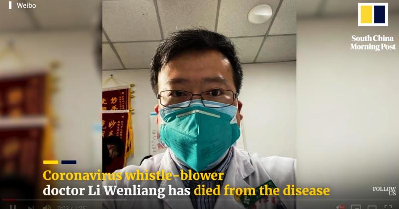 Smrt liječnika koji je bio kažnjen zbog ranog upozorenja na koronavirus, izazvala žalost i bijes kineske javnosti
