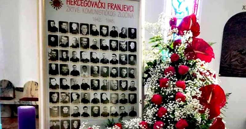 OBILJEŽENA 75. OBLJETNICA JUGOKOMUNISTIČKOG UBOJSTVA 66 HERCEGOVAČKIH FRANJEVACA Fra Šteko: Počinitelji zločina se ni nakon 75 godina ne usuđuju o tome progovoriti javno