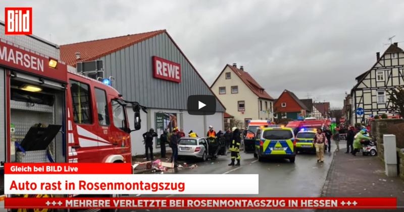 GLAVNO DRŽAVNO ODVJETNIŠTVO U FRANKFURTU PODIGLO OPTUŽNICU PROTIV 29-GODIŠNJAKA ZBOG POKUŠAJA UBOJSTVA U karnevalskoj povorci ozlijeđeno 30 osoba od čega sedam teže