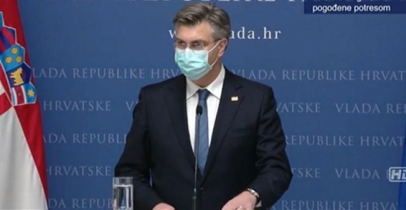 PREMIJER I ČLANOVI VLADE DONIRAT ĆE PLAĆE A OTVORENI I RAČUNI ZA POMOĆ Hrvatska se bori s virusom, a glavni grad pretrpio velike štete zbog potresa