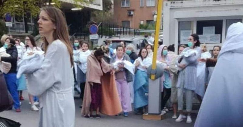 DA SE NIKAD NE PONOVE TUŽNI PRIZORI RODILJA S BEBAMA NA ULICI Brojni sportaši i HTZ priključili se globalnoj kampanji kojom se želi skupiti milijun dolara za obnovu bolnica nakon potresa