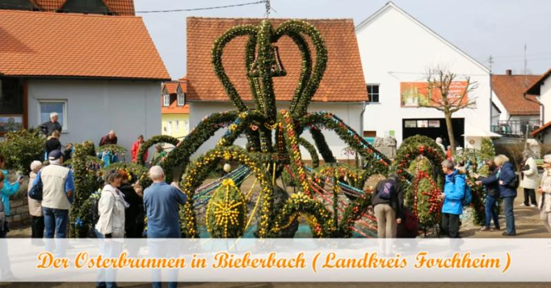 VRLO DOMIŠLJATO - U NJEMAČKOM SELU BIEBERBACH Stanovnici okitili mjesni bunar s više od deset tisuća uskršnjih jaja