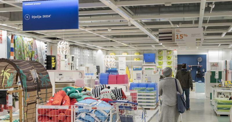 IKEA JE PONOVNO OTVORILA SVOJA VRATA Kupci se moraju pridržavati fizičke udaljenosti i higijenskih standarda, restoran i igraonica ostaju zatvoreni