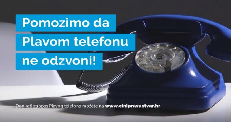 PRVI PUT LINIJA JE ZAZVONILA 2. RUJNA '91., SADA JOJ PRIJETI GAŠENJE Pomozimo da Plavom telefonu ne odzvoni!