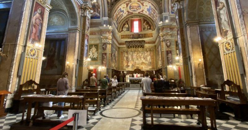 MOLITVA NA TALIJANSKOM U hrvatskoj crkvi sv. Jeronima u Rimu ponovno mise s narodom