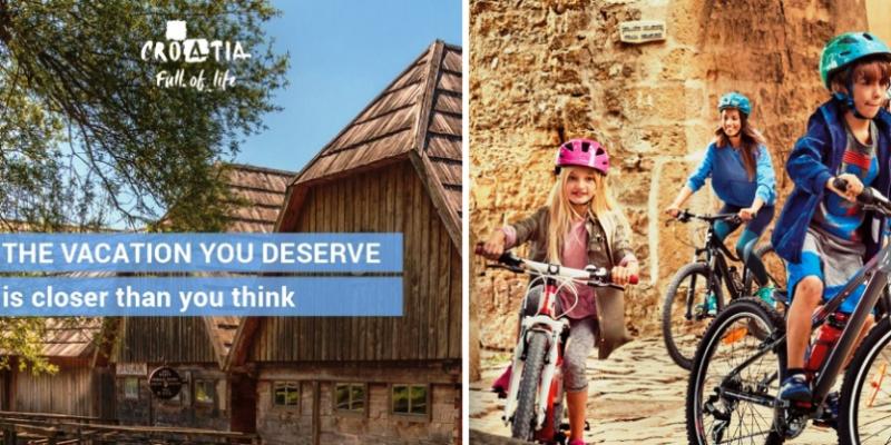 HRVATSKA TURISTIČKA ZAJEDNICA PROVODI PROMOTIVNU KAMPANJU 'The Vacation You Deserve Is Closer Than You Think' na sedam europskih tržišta
