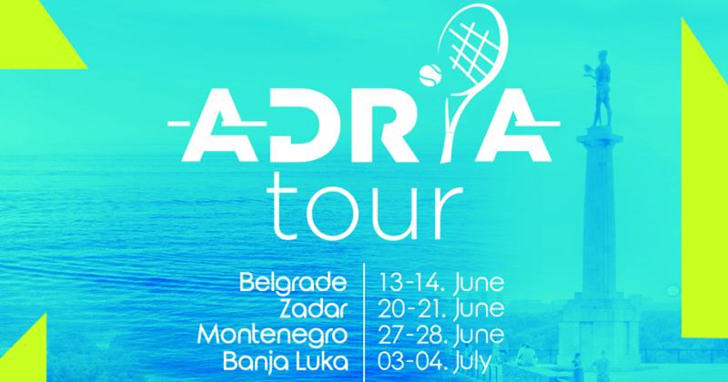 'ADRIA TOUR' - SVJETSKA PRILIKA ZA ZADAR I HRVATSKU Turnir organizira prvi igrač svijeta Novak Đoković u suradnji s Hrvatskim teniskim savezom