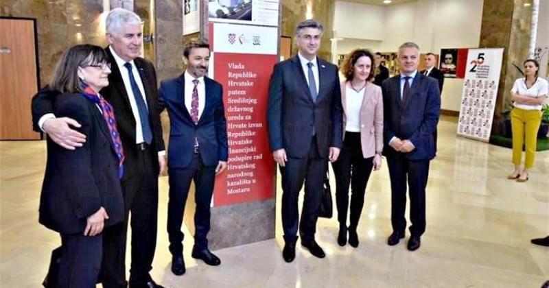PLENKOVIĆ U MOSTARU 'Na granici između Hrvatske i BiH ne smije biti podizanja žice'