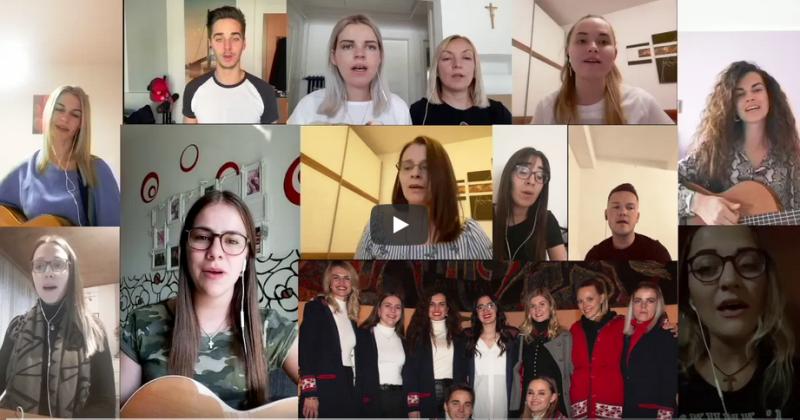 OHRABRI SE  – Radosnom pjesmom poručuje virtualni zbor mladih iz Austrije. Poslušajte kako zvuči!