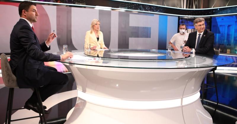 PLENKOVIĆ I BERNARDIĆ PRVI PUTA NA TV SUČELJAVANJU Premijer rekao da se dosad na Covid-19 testirao četiri puta