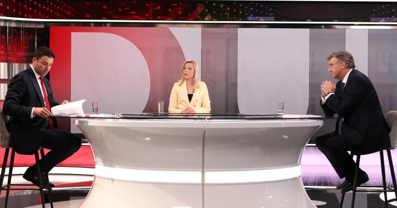 TV SUČELJAVANJE NA RTL-u Plenković i Bernardić: Velika koalicija ne dolazi u obzir
