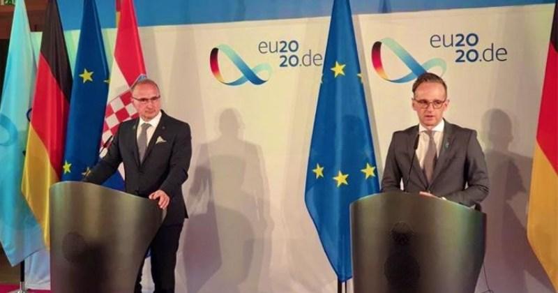 IZVRSNI BILATERALNI ODNOSI Njemačka zahvalila Hrvatskoj na predsjedanju Vijećem EU-a u otežanim okolnostima