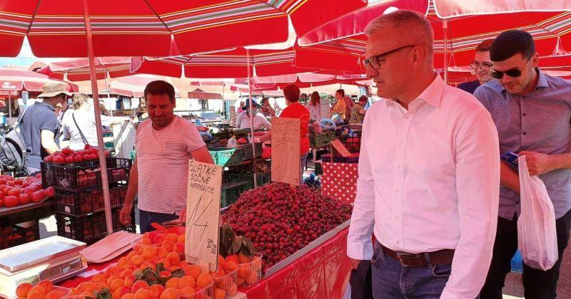 PORUKA HDZ-A BIRAČIMA Plenković pozvao građane da izaberu sigurnu Hrvatsku, Milas se družio s Trešnjevčanima