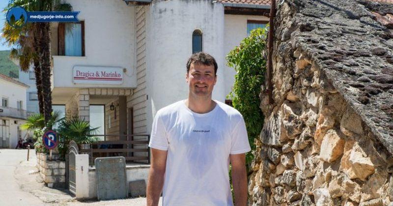 DOMAGOJ DUVNJAK U MEĐUGORJU Kapetan hrvatske rukometne reprezentacije hodočastio s obitelji