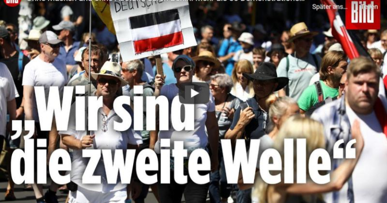 ‘NAJVEĆA TEORIJA ZAVJERE JE KORONA-PANDEMIJA’ Tisuće prosvjednika bez distance i maski protiv korona-mjera u Berlinu