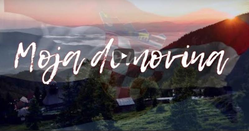 HRVATSKOM DOMOLJUBNOM PJESMOM 'MOJA DOMOVINA' Svim Hrvaticama i Hrvatima u Domovini i diljem svijeta čestitamo Dan pobjede i domovinske zahvalnosti i Dan hrvatskih branitelja