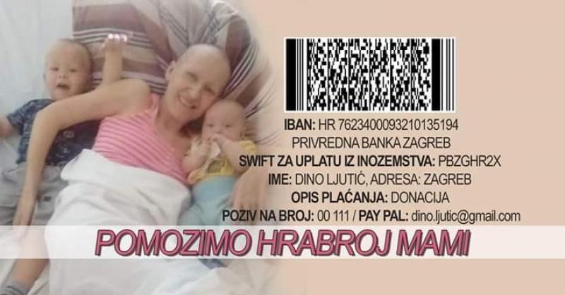 ONI SAMO ŽELE SVOJU MAJKU, SVOJU SUPRUGU Puna metastaza rodila je sinčića, bila kao biljka... Još se bori, ne mogu dalje bez nas