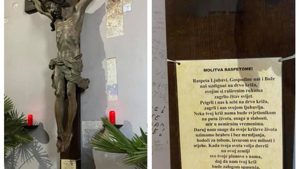 Čudotvorno Raspelo postavljeno je u vrijeme teške epidemije kuge, danas mu se posvećujemo