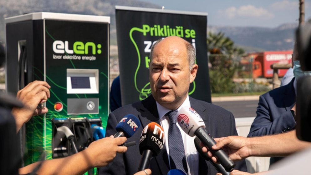 Hrvatska elektroprivreda (HEP) u Splitu postavila 200. punionicu za električna vozila