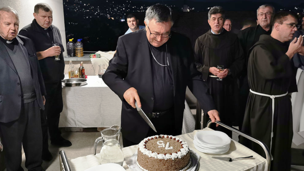 Vrhbosanski nadbiskup kardinal Vinko Puljić proslavio 75. rođendan
