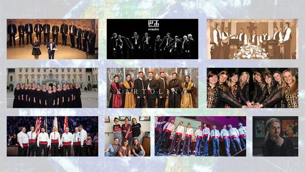 FACEBOOK LIVE Ovo ne želiš propustiti: 10 klapa s četiri kontinenta u isto vrijeme na istom mjestu