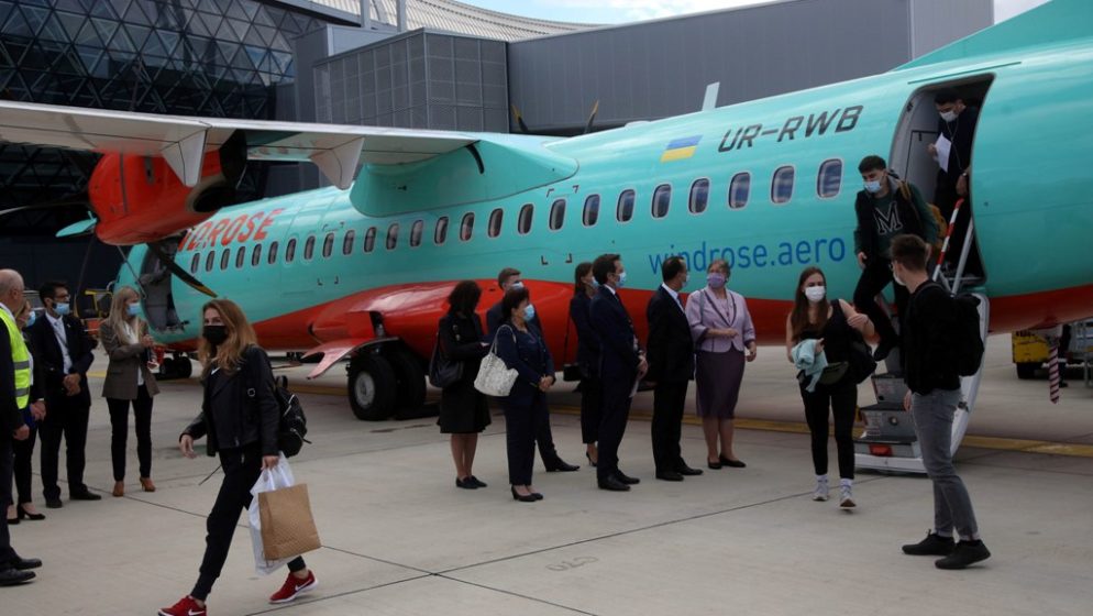 Ukrajinski Windrose Airlines uspostavio prvi izravni let između Kijeva i Zagreba