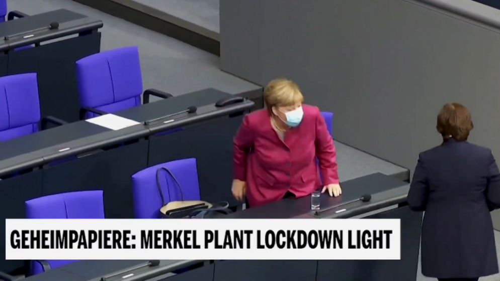 Njemačka kancelarka Angela Merkel planira uvesti ‘Lockdown light’, restorani i barovi moraju zatvoriti