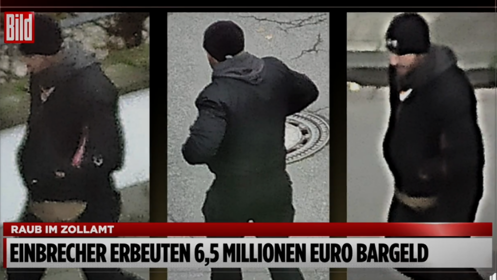 Iz Carinske uprave na zapadu Njemačke ukradeno 6,5 milijuna eura