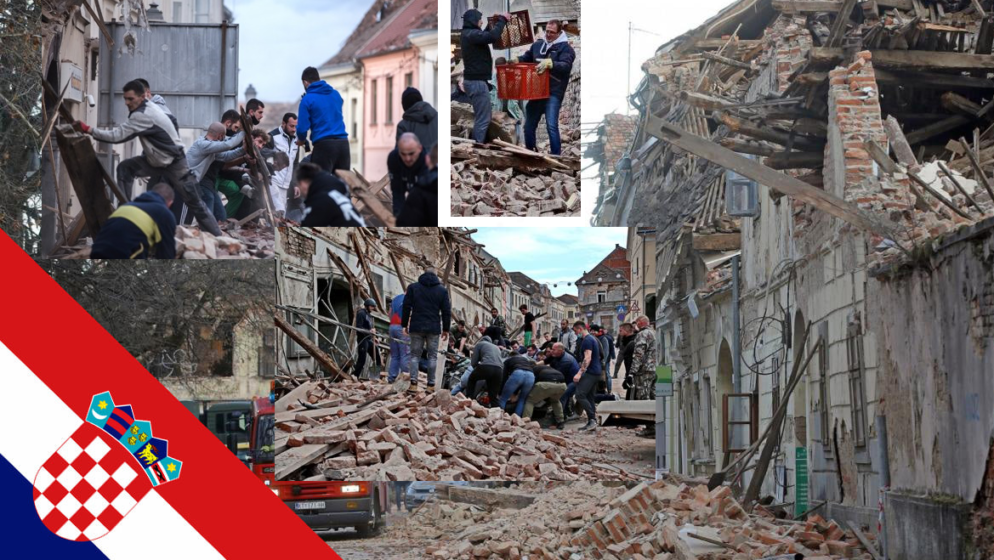 Hrvati izvan Republike Hrvatske ujedinili snage u prikupljanju sredstava za nastradale u potresu