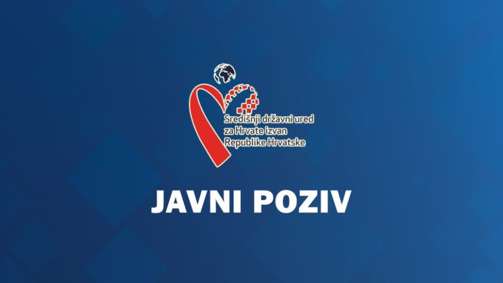 Javni natječaj za dodjelu stipendija studentima – pripadnicima hrvatskog naroda izvan Republike Hrvatske
