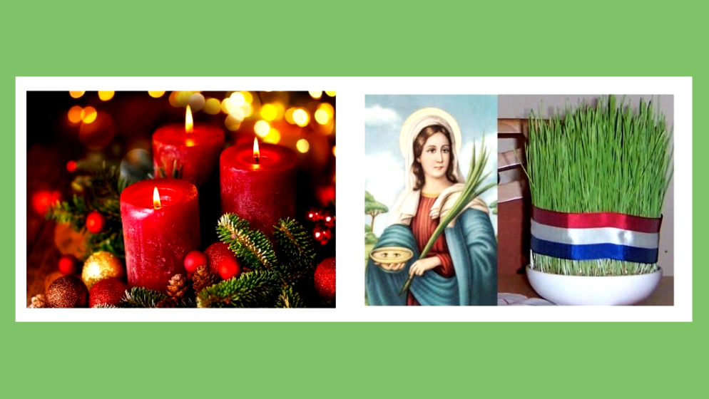 DANAS SLAVIMO BLAGDAN SV. LUCIJE zaštitnice vida, slijepih, ratara, lađara, staklara, krojača, tkalaca, pisara, vratara i kovača