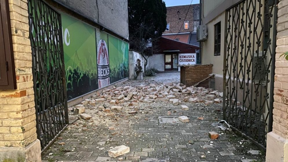 (VIDEO) Jak potres pogodio područje između Zagreba i Siska, ljudi u panici: ‘Bože, ne opet!’