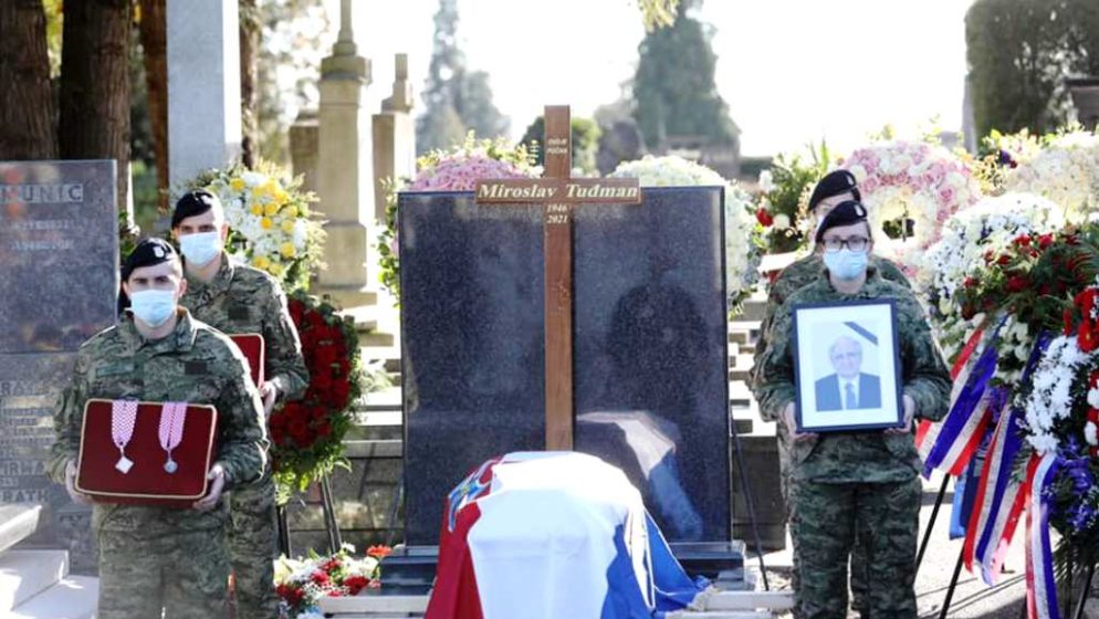 Na zagrebačkom Mirogoju održan posljednji ispraćaj Miroslava Tuđmana