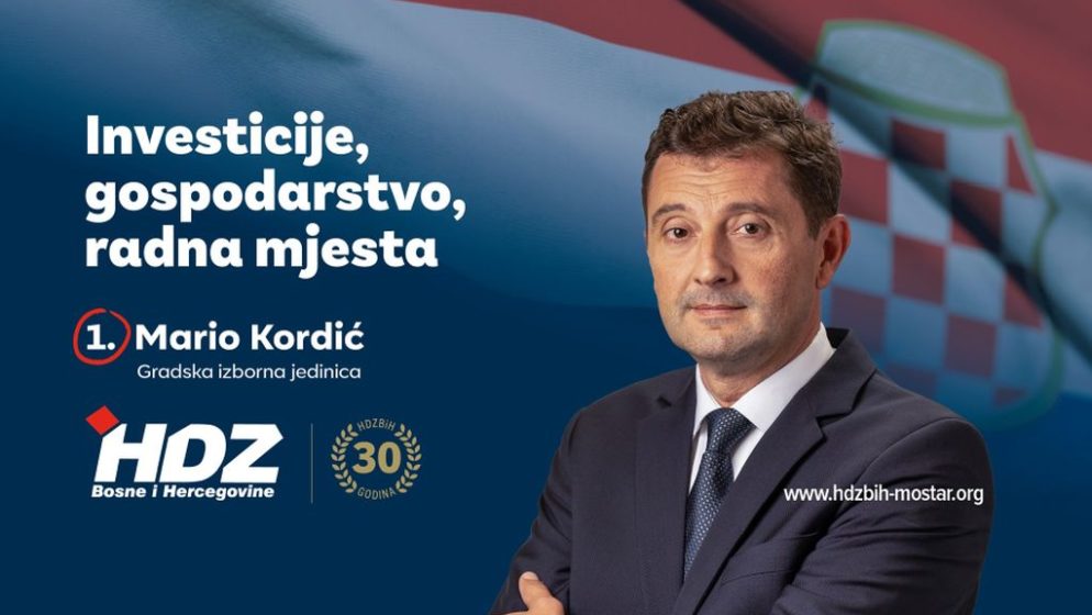 NAKON ČAK 12 GODINA BEZ IZBORA HDZ-ovac Mario Kordić izabran za gradonačelnika Mostara