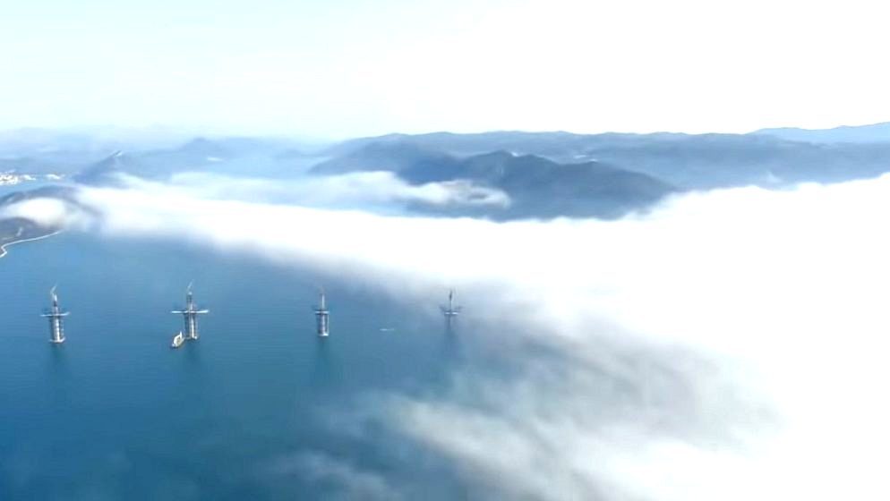 (VIDEO) Spektakularan prizor: Pogledajte gradilište Pelješkog mosta iz zraka