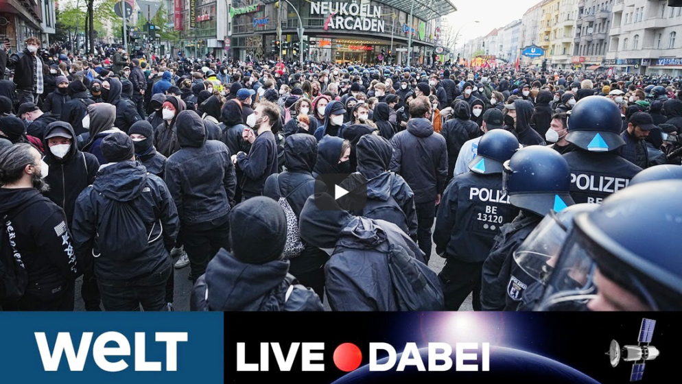 Žestoki sukobi policije i demonstanata u Berlinu, nekoliko uhićenih