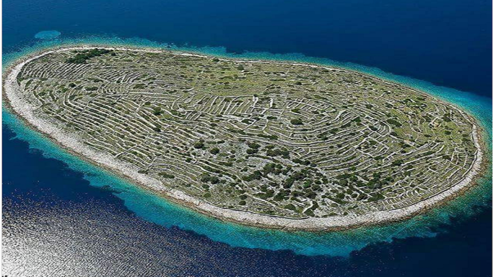 Hrvatski otok koji izgledom podsjeća na otisak prsta
