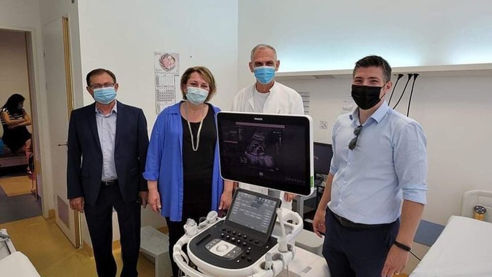 Hrvati iz Clevelanda donirali sisačkoj bolnici uređaj za pregled trudnica vrijedan 610 tisuća kuna