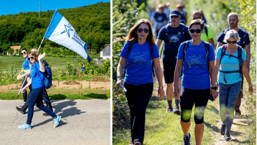 STIGLI HODAČI IZ CIJELOG SVIJETA: Uspješno završen treći Hrvatski festival hodanja