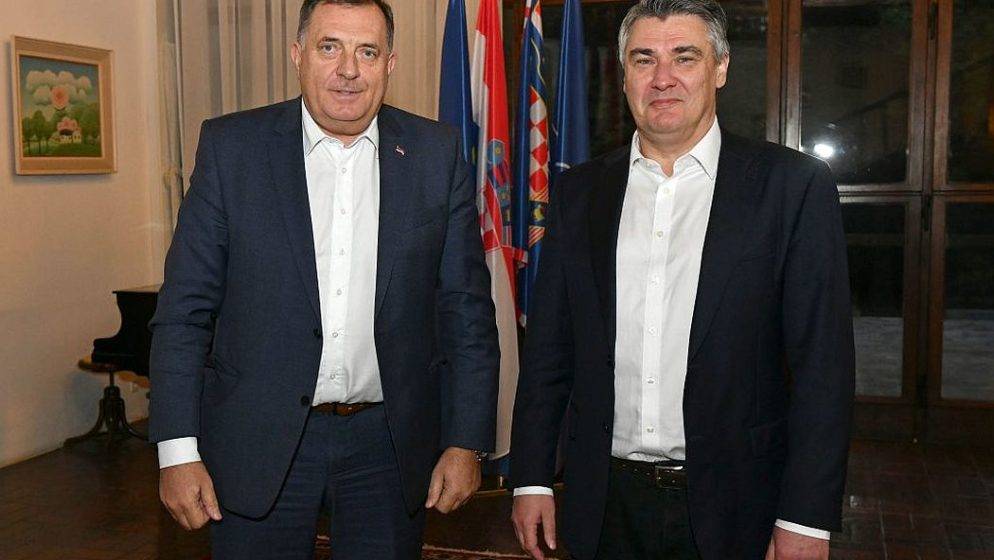 Dodik s Milanovićem dijeli zajednička stajališta o BiH, no ne odustaje od secesije