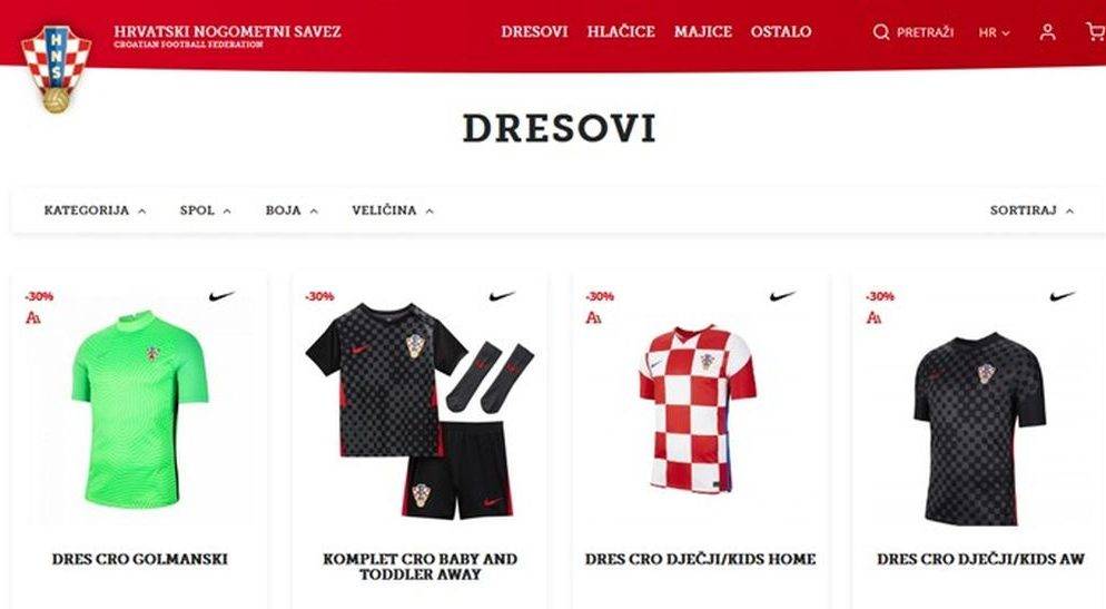 Na online trgovini Hrvatskog nogometnog saveza omogućeno plaćanje kriptovalutama