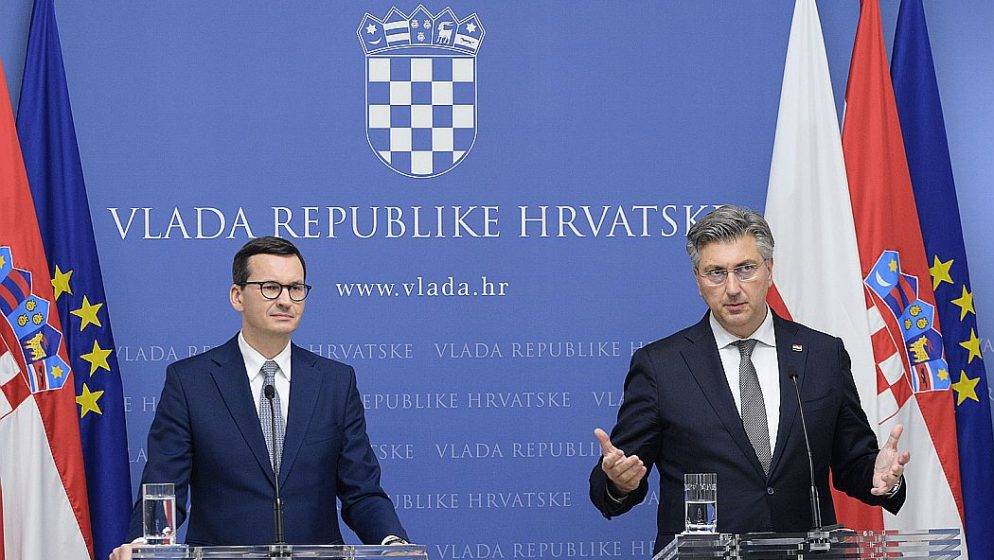 Plenković: Poljsku se želi destabilizirati migrantima, mi imamo sličan problem