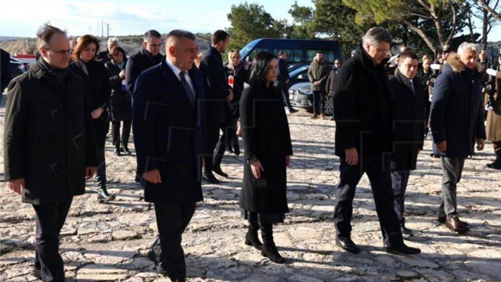 Plenković i Gotovina kod Spomen obilježja križa: Evo što su poručili