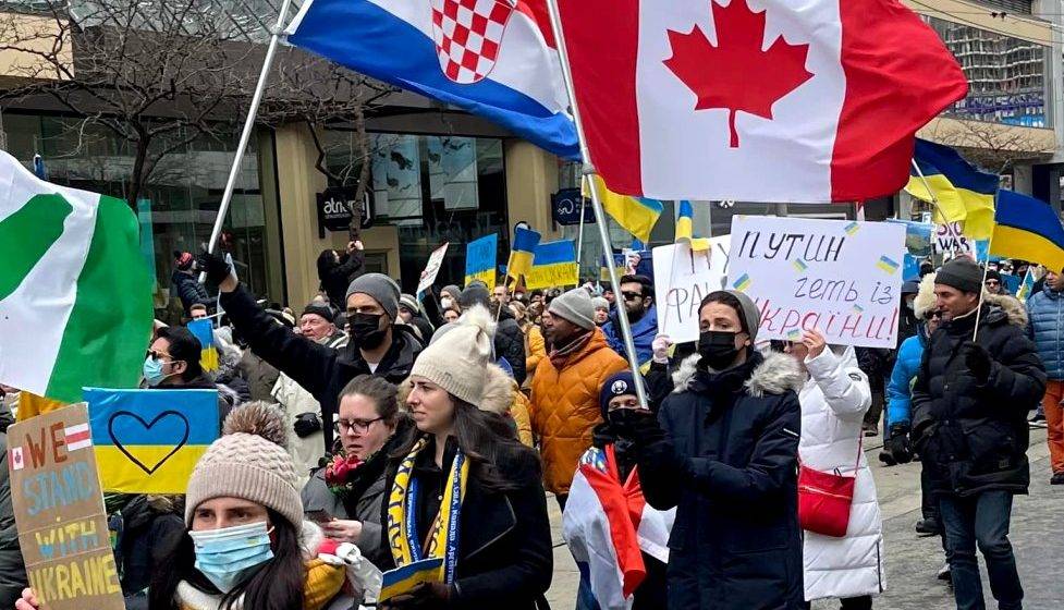 Hrvati iz Kanade su ujedinjeni u podršci Ukrajini i njezinom narodu, najoštrije osuđuju rusku invaziju i agresiju