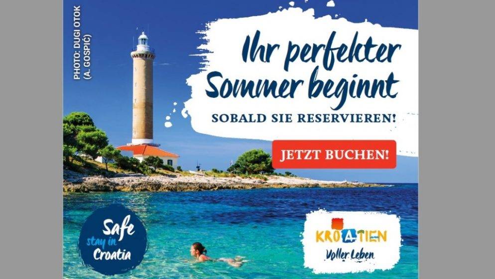 Hrvatska turistička zajednica pokrenula kampanju za poticanje ranog bukinga u Njemačkoj