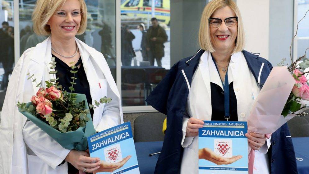 Ana Ljubas i Gordana Pavliša – najsestra i najliječnica u 2021. godini