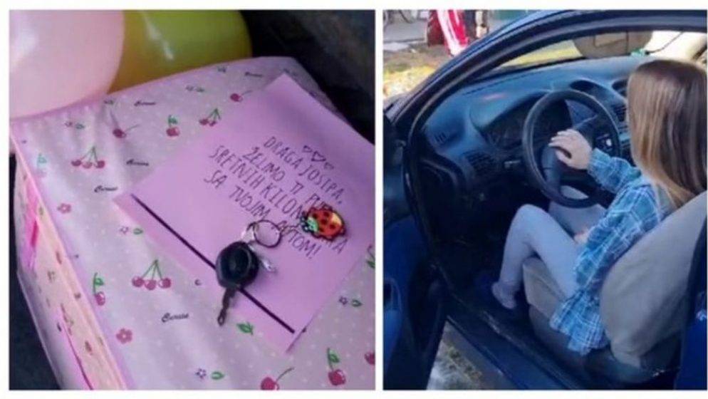 Priča od koje srce ponosno kuca: Studenticu koja brine o svojoj obitelji anonimni mladić iznenadio automobilom