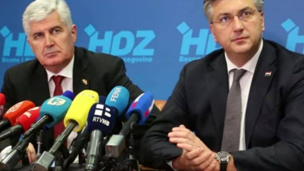 Plenković i Čović izrazili zabrinutost zbog izostanka dogovora o izbornoj reformi u BiH